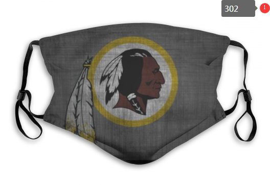 NFL Washington Red Skins #8 Dust mask with filter